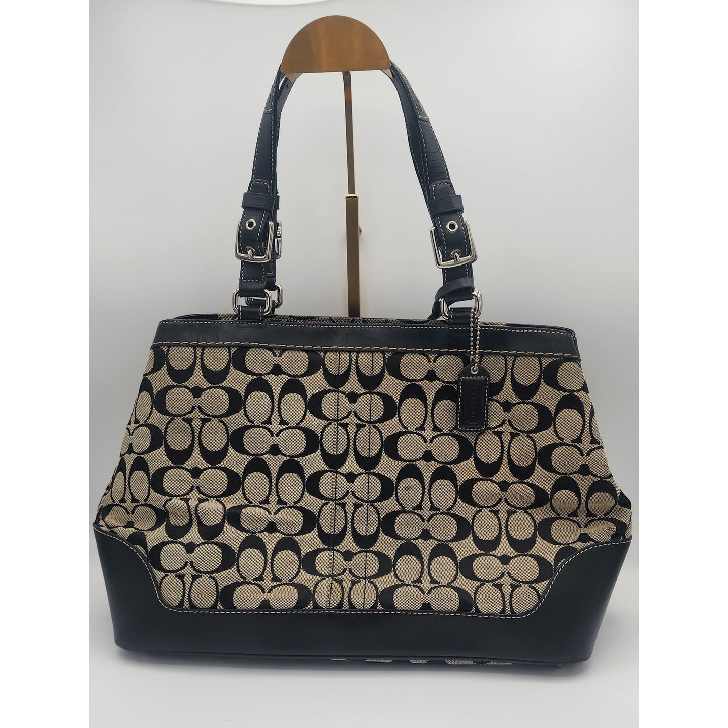 Coach Hamptons Tote Black