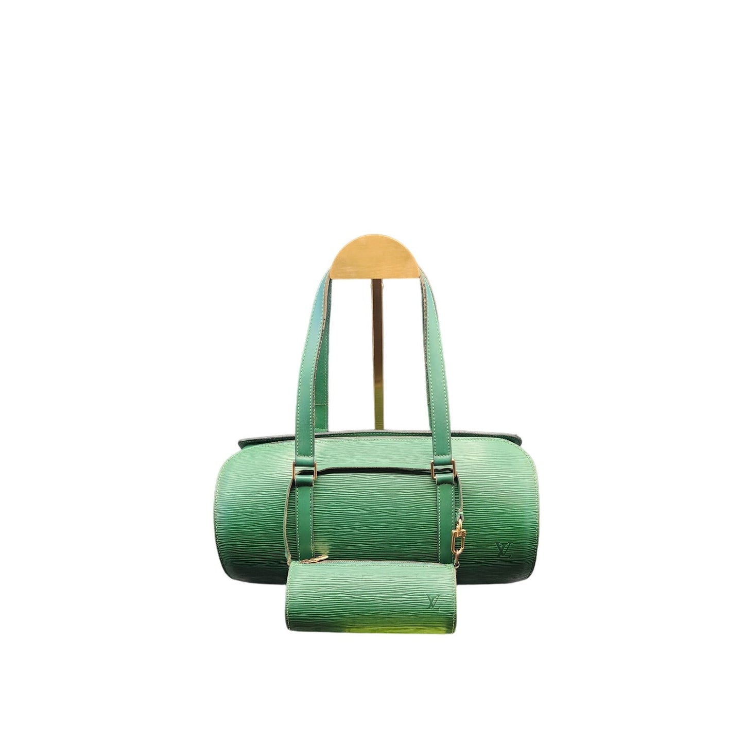 Louis Vuitton Epi Soufflot with Mini - Borneo Green