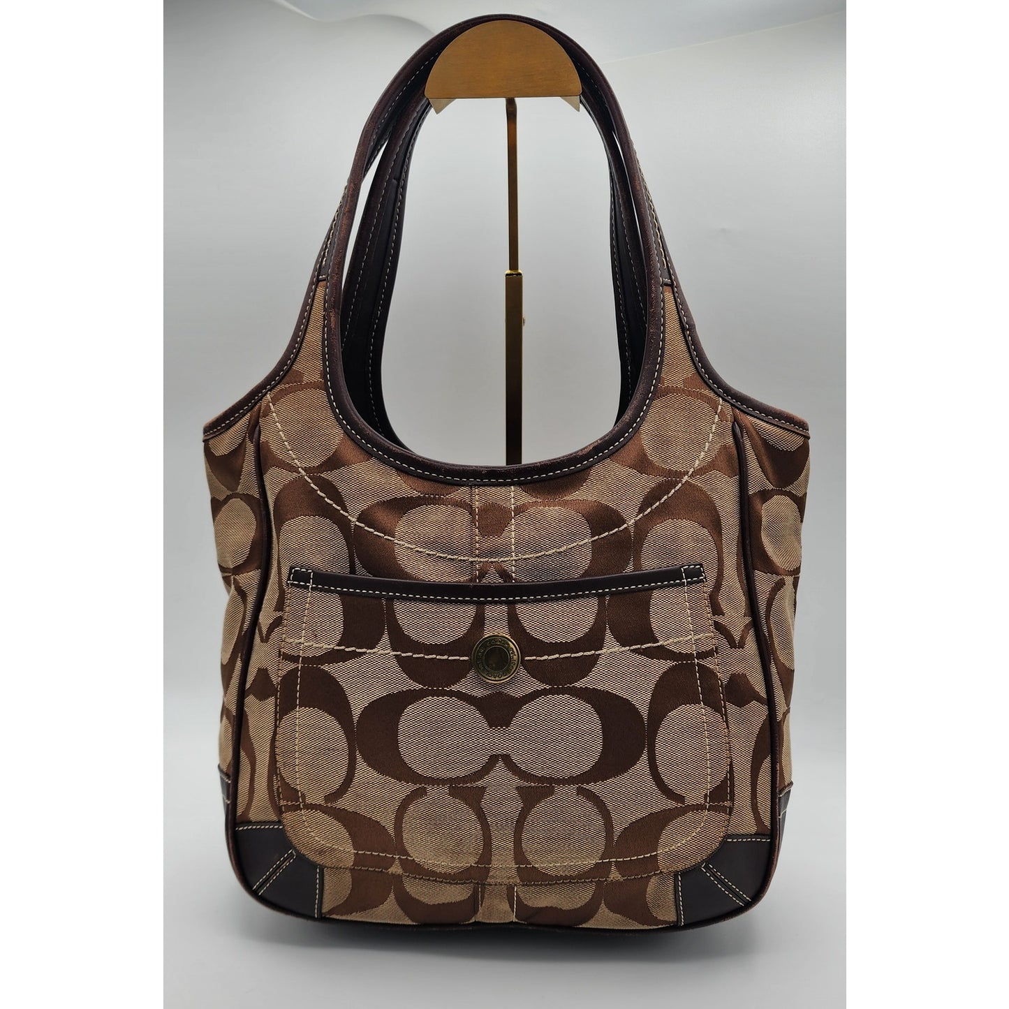 Coach Signature Hobo Tote