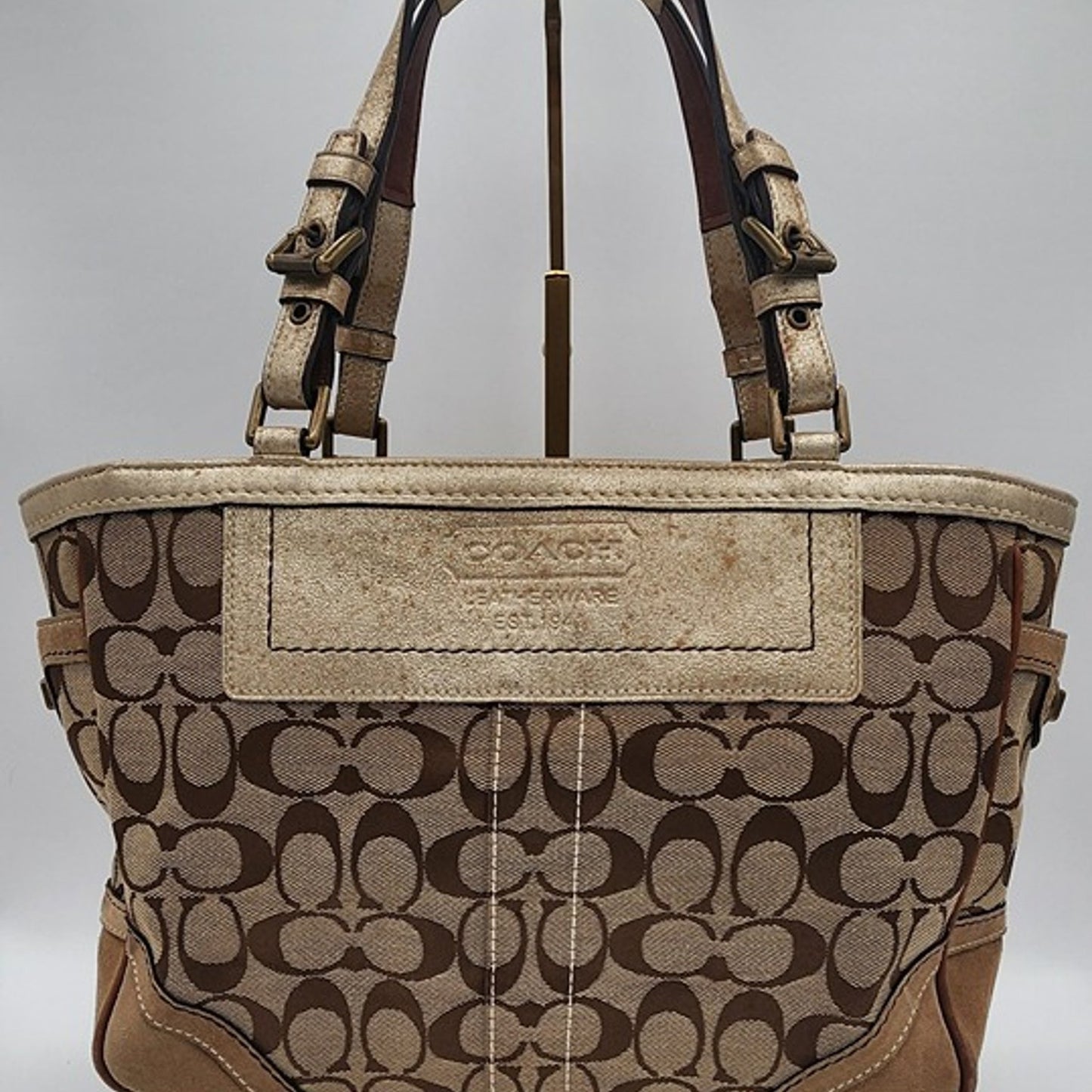 Coach Signature Canvas Tote