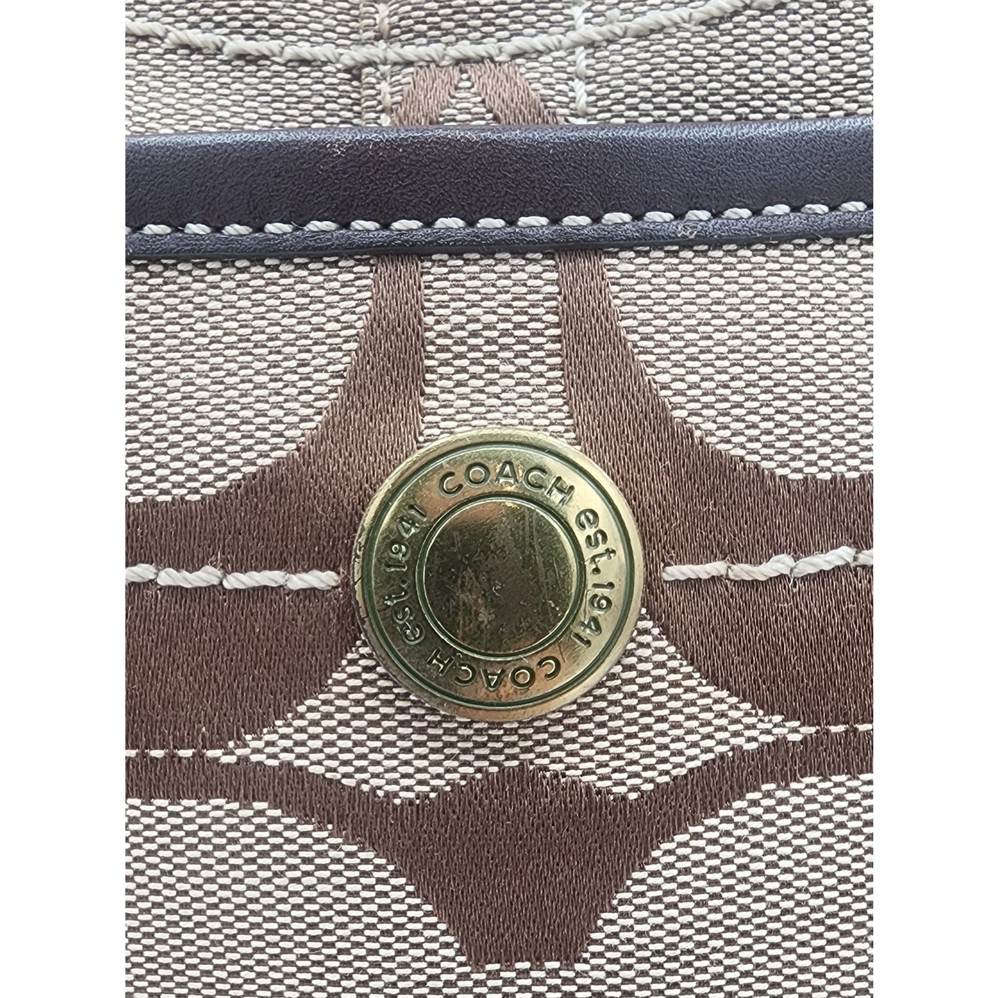 Coach Signature Hobo Tote