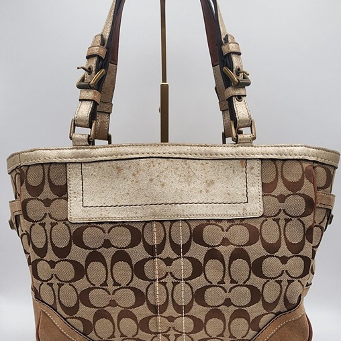 Coach Signature Canvas Tote