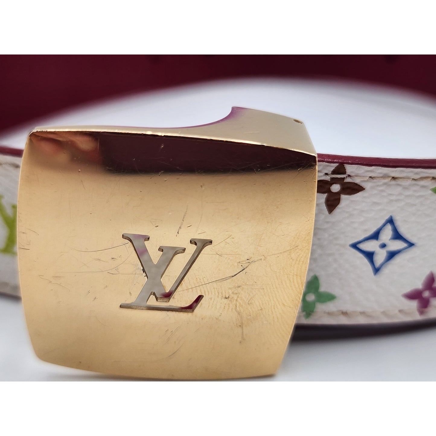 Louis Vuitton x Takashi Murakami Belt