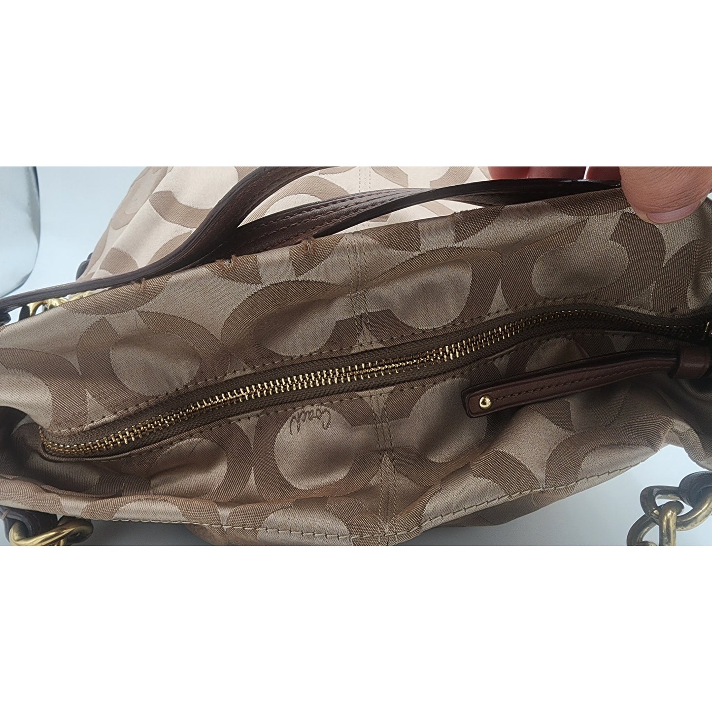 Coach Brooke Op Art Shoulder Bag