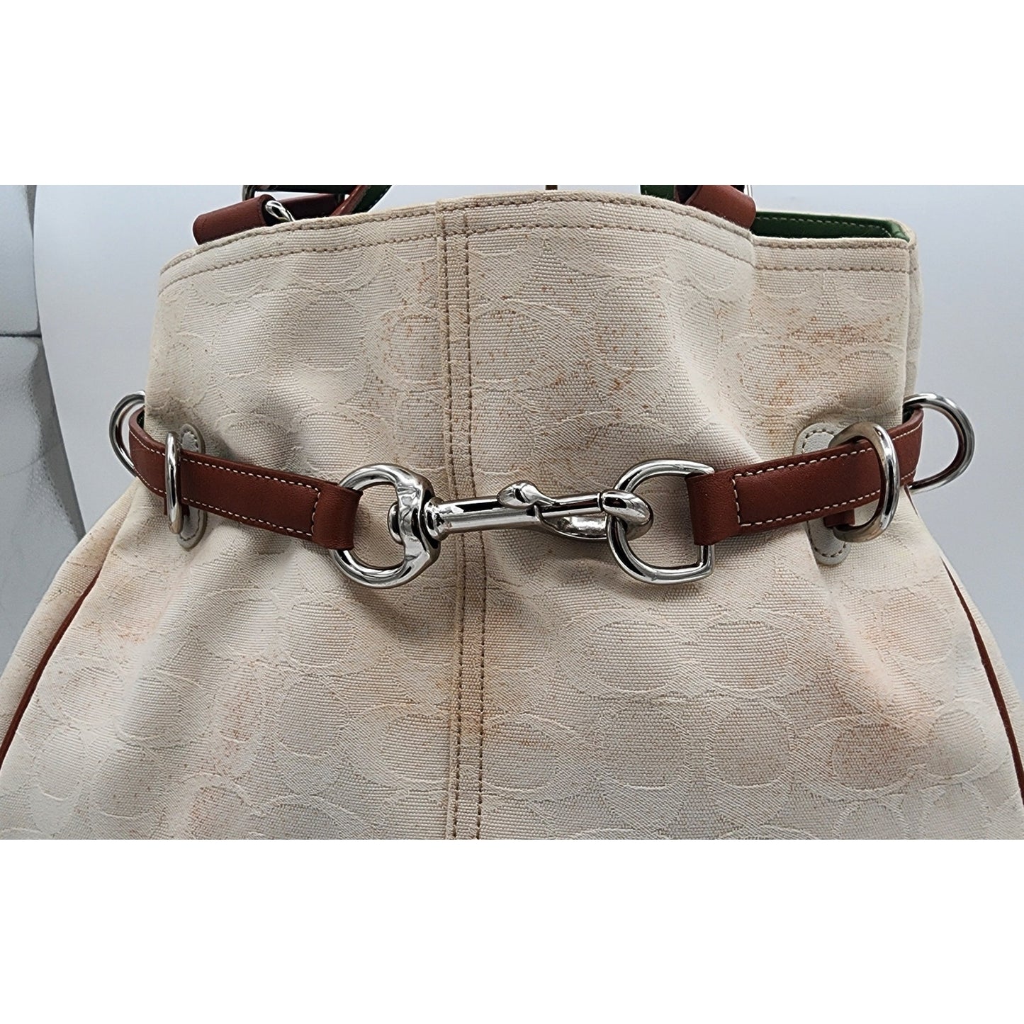 Coach Clip-Belt Tote